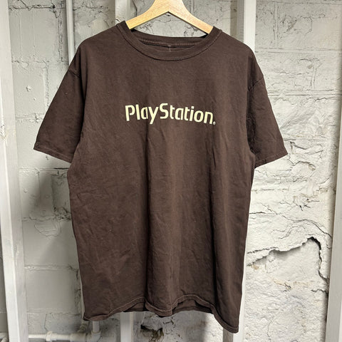 Travis Scott Playstation Brown T-Shirt Sz L