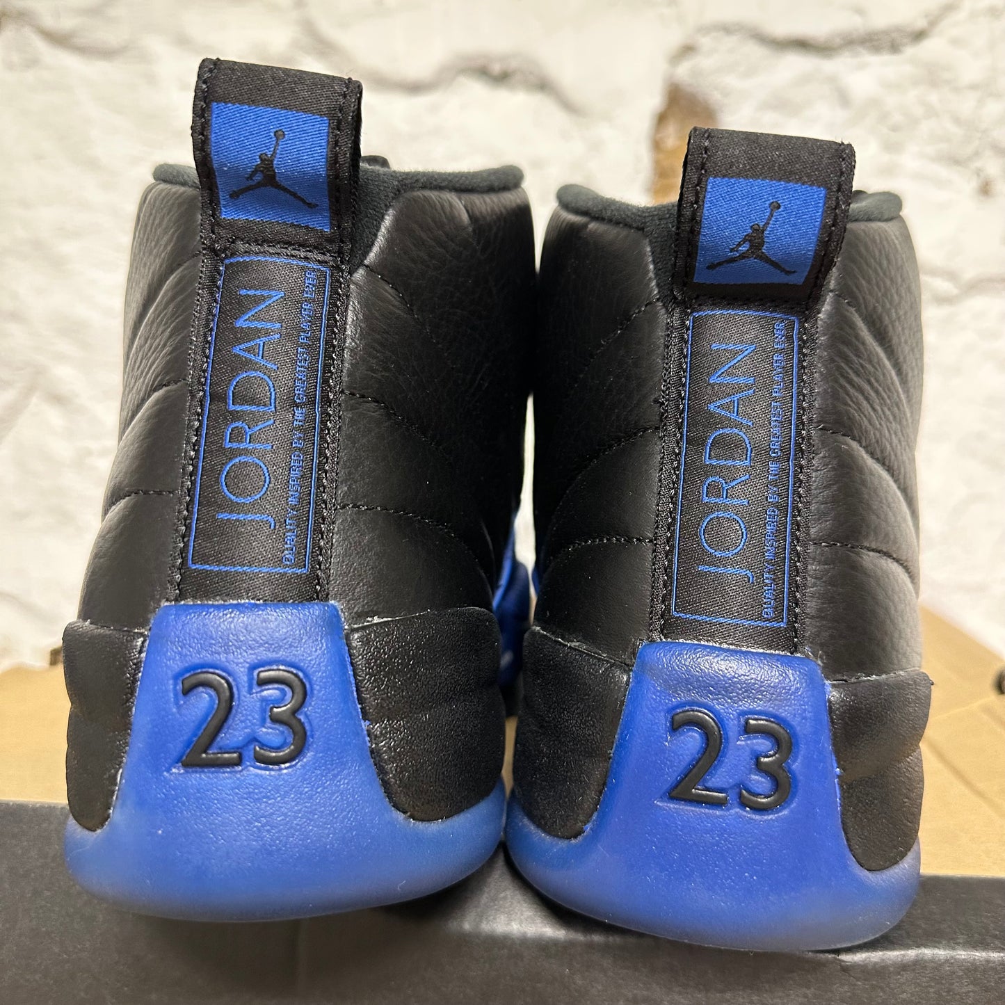 Air Jordan 12 Black Game Royal Sz 13