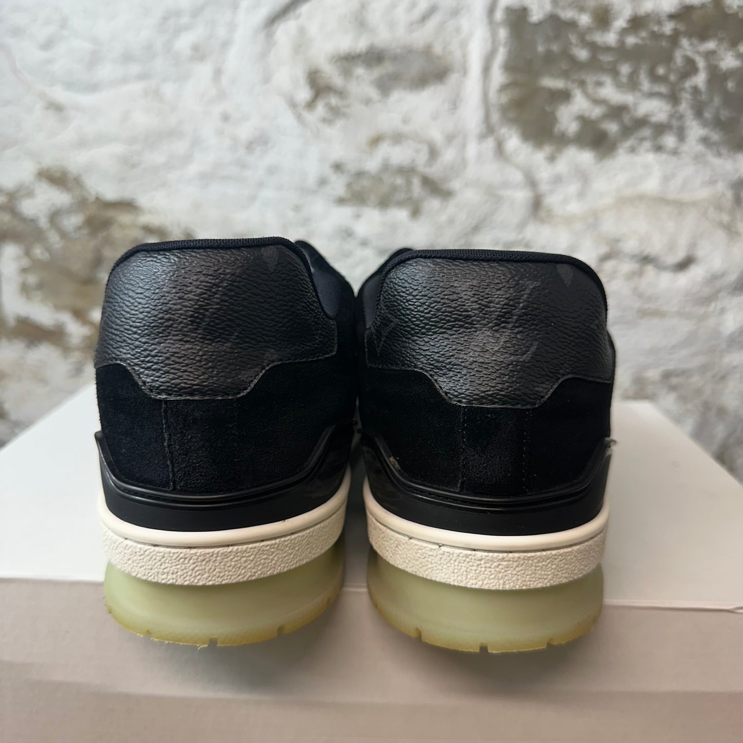 Louis Vuitton Graphite Trainer Sneaker Sz 8 (6.5LV)
