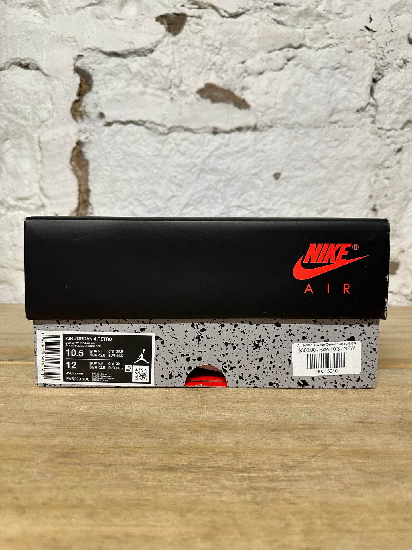 Air Jordan 4 White Cement Sz 10.5 DS