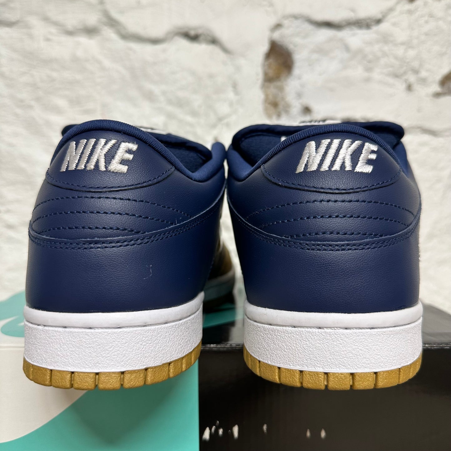 Nike SB Dunk Low Supreme Jewel Swoosh Gold Sz 11.5