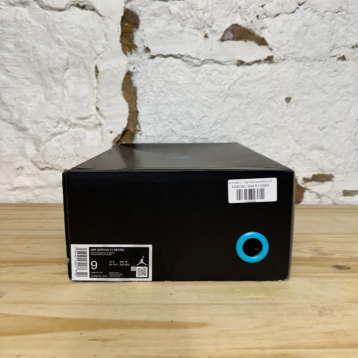 Air Jordan 11 High Gamma Blue (2025) Sz 9