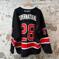 Saint Michael Supernatural Black White Red Jersey Sz OSFA
