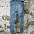 Amiri Plain Blue Shotgun Denim Jeans Sz 32