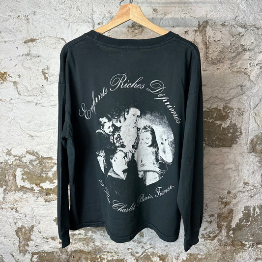 ERD Family Portrait L/s Black Sz M