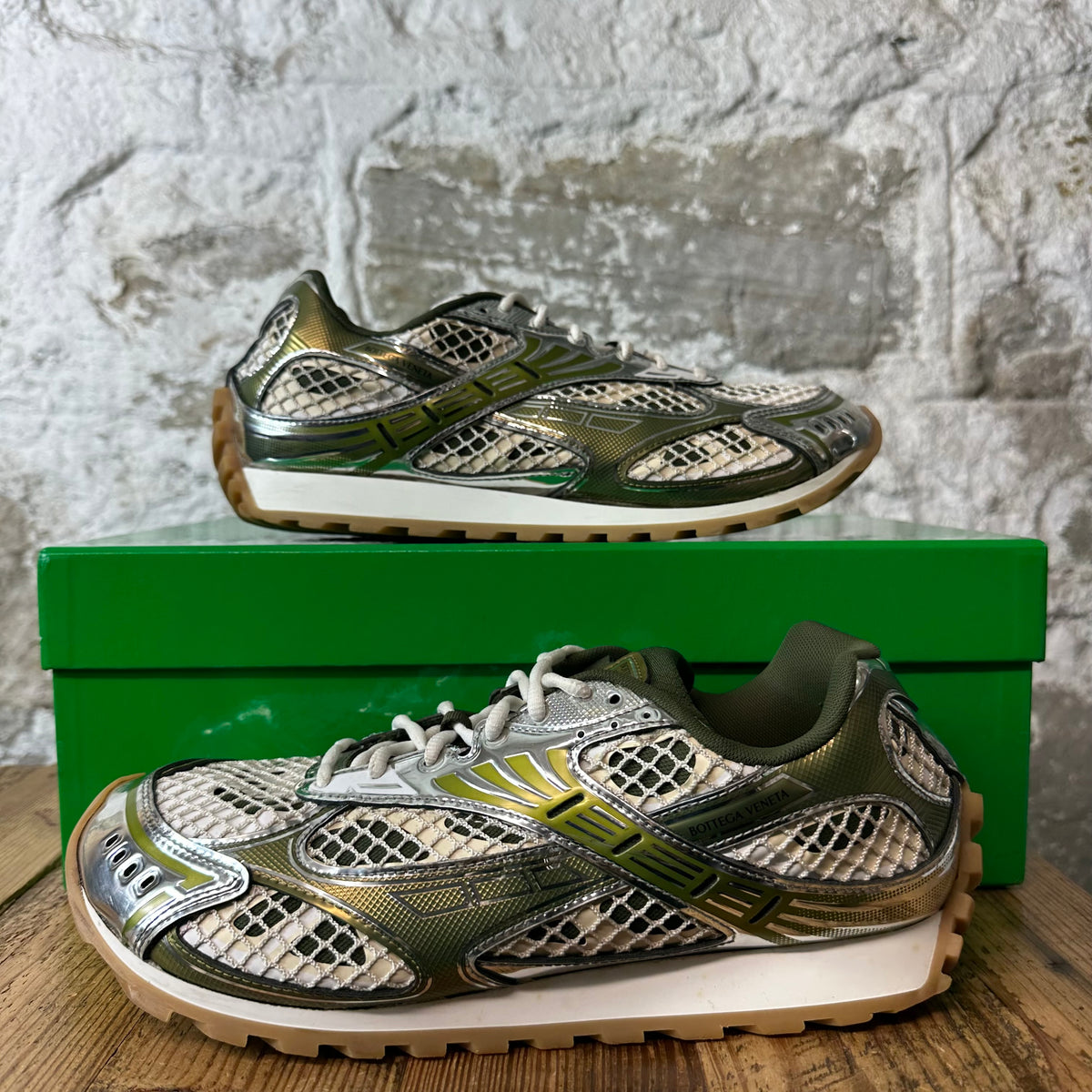 Bottega Veneta Anise Pinecone Orbit Sneaker Sz 11 (44)