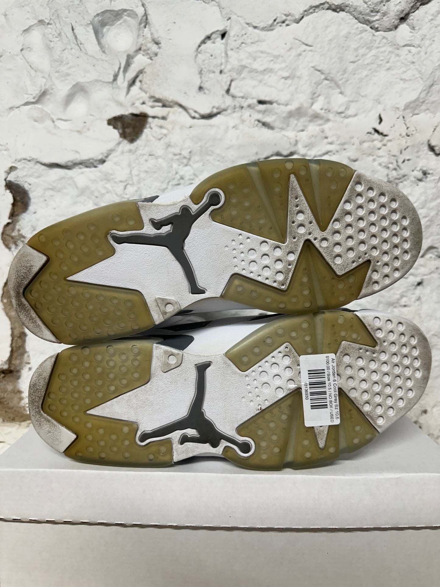 Air Jordan 6 Cool Grey Sz 10.5