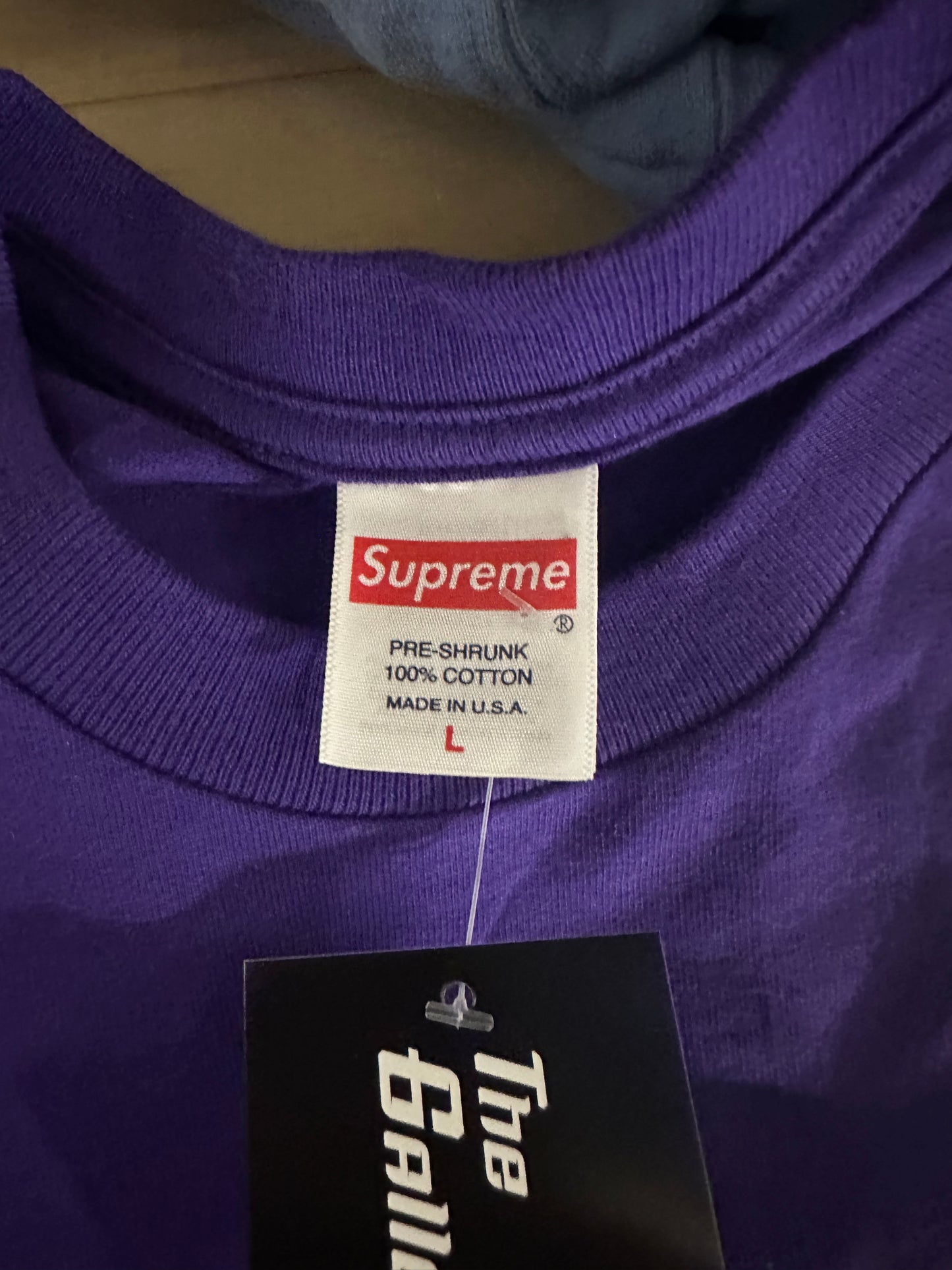 Supreme Maradona Purple T-Shirt Sz L DS
