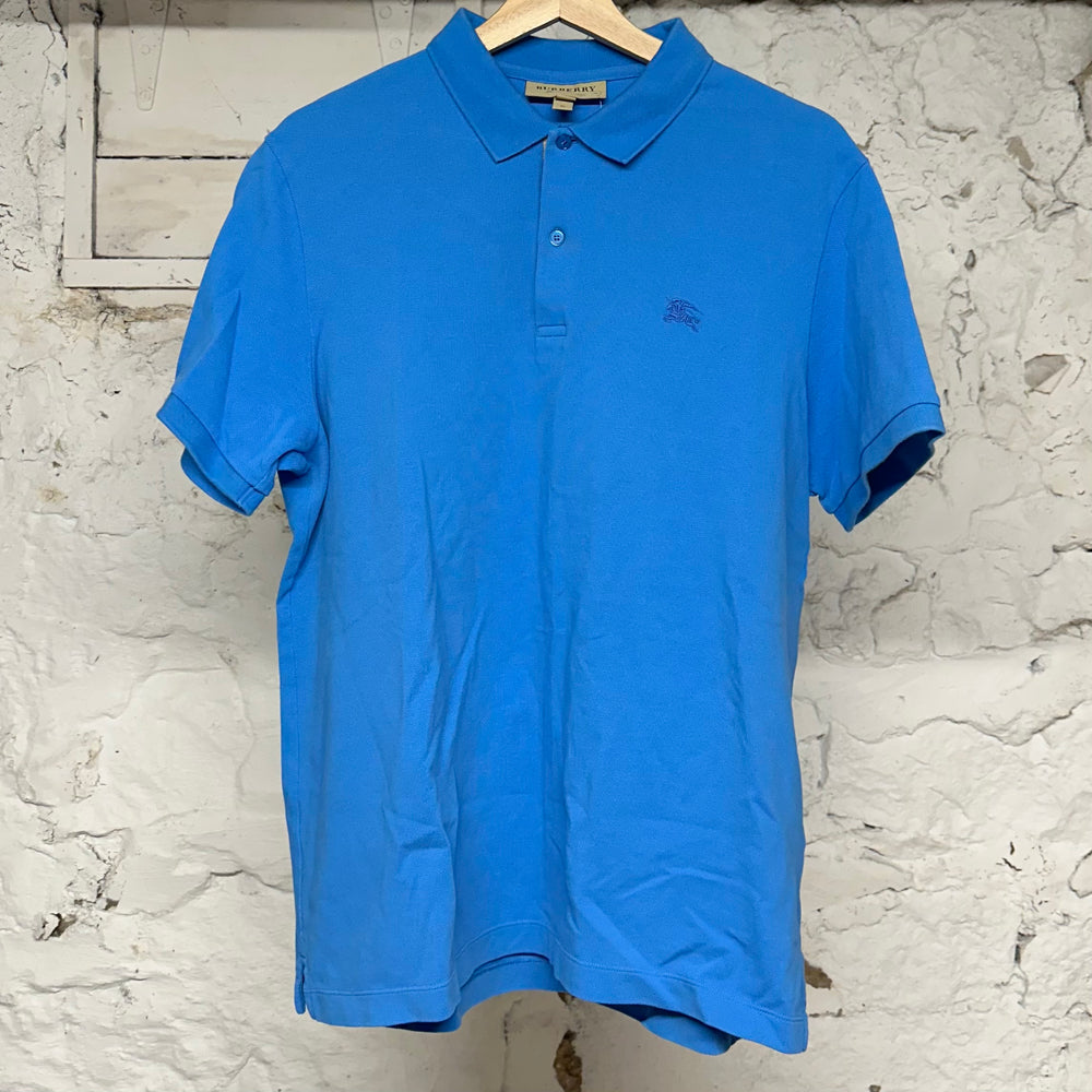 Burberry Light Blue Polo Sz XL