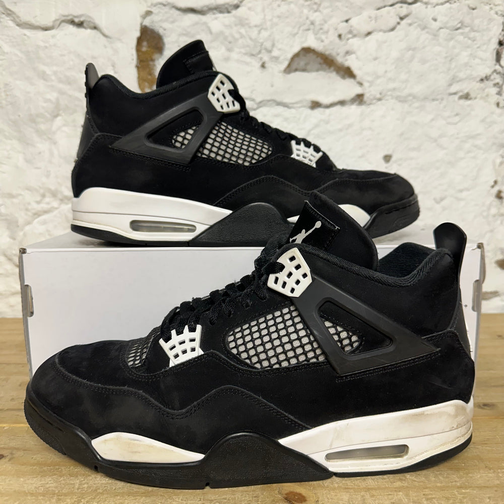 Air Jordan 4 White Thunder Sz 12