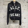 Vale Classico Black Zip Up Hoodie Sz S