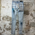 Amiri MA Drip Blue Denim Jeans Sz 28