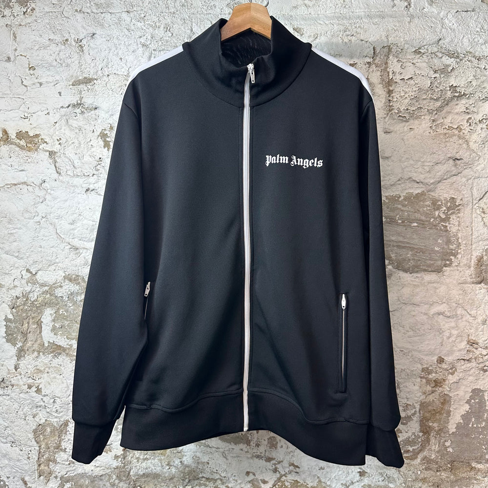 Palm Angels Black White Track Jacket Sz XXL