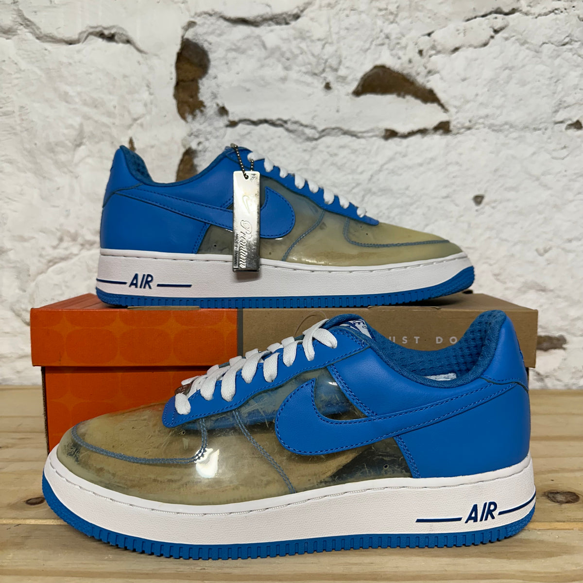 Nike Air Force 1 Premium Fantastic 4 Invisible Woman Sz 10 DS