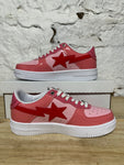 Bape Bapesta Pink Red Sz 8.5 DS
