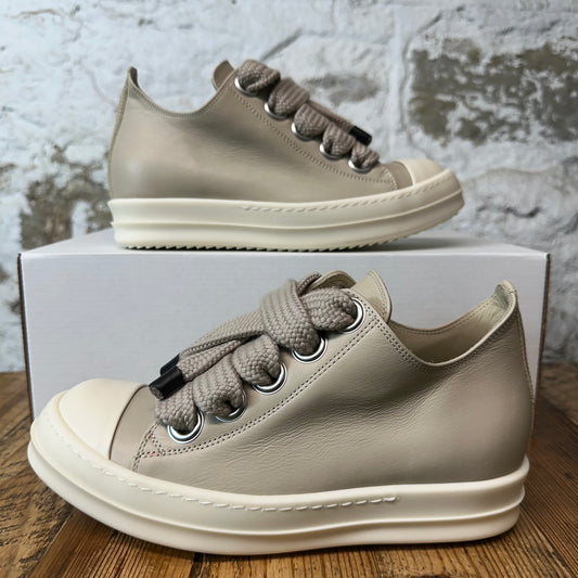 Rick Owens Jumbo Lace Lido Milk Sneaker DS