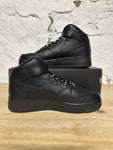 Nike Air Force 1 Mid Supreme Black Sz 9
