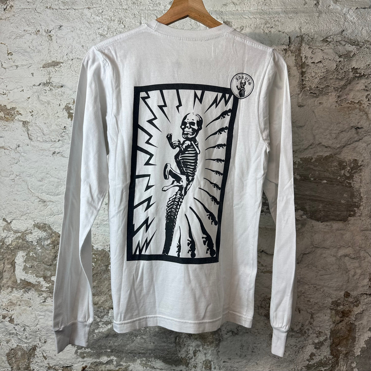 Chrome Hearts Foti Square White Long Sleeve Sz XS