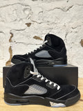 Air Jordan 5 Black Metallic Sz 11.5