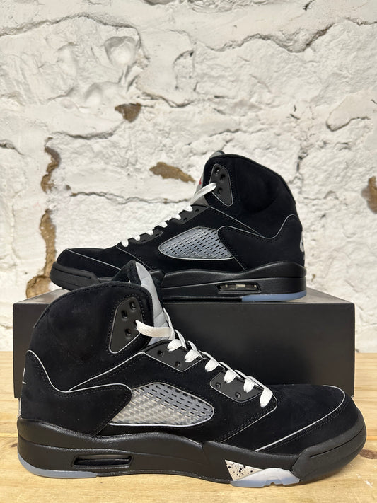 Air Jordan 5 Black Metallic Sz 11.5
