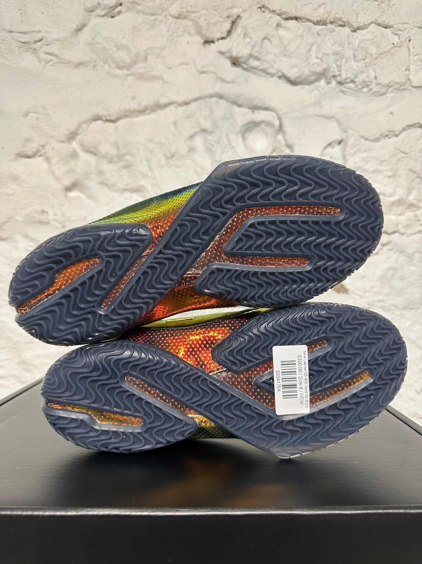 Nike Lebron 23 40K Gold Sz 8 DS