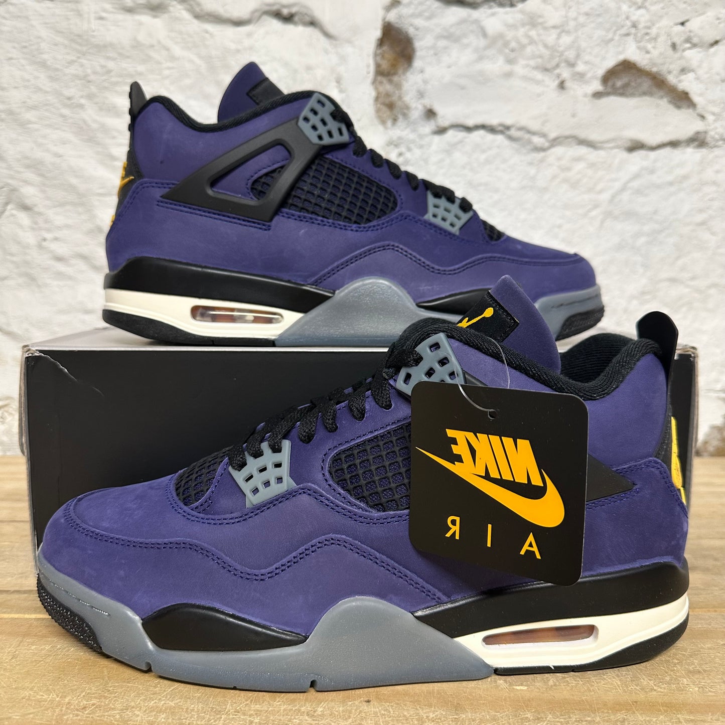 Air Jordan 4 Lakers Sz 10.5 DS