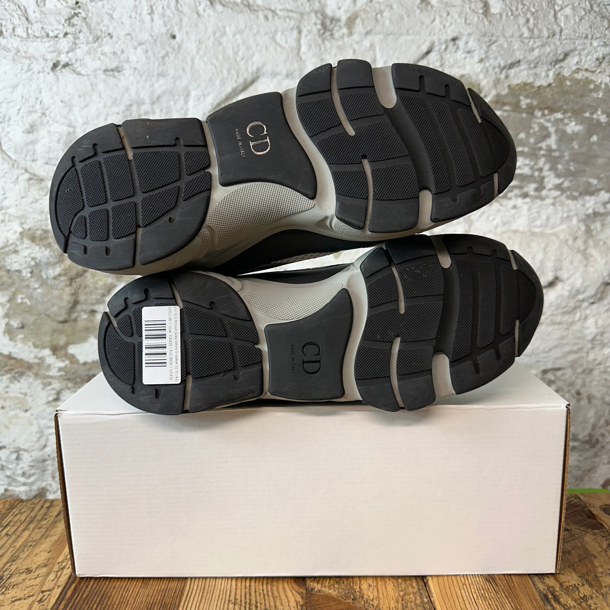 Dior B22 Brown Grey White Sneaker Sz 10 (43)