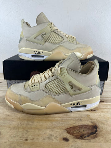 Air Jordan 4 Off-White Sail Sz 8.5(10W)