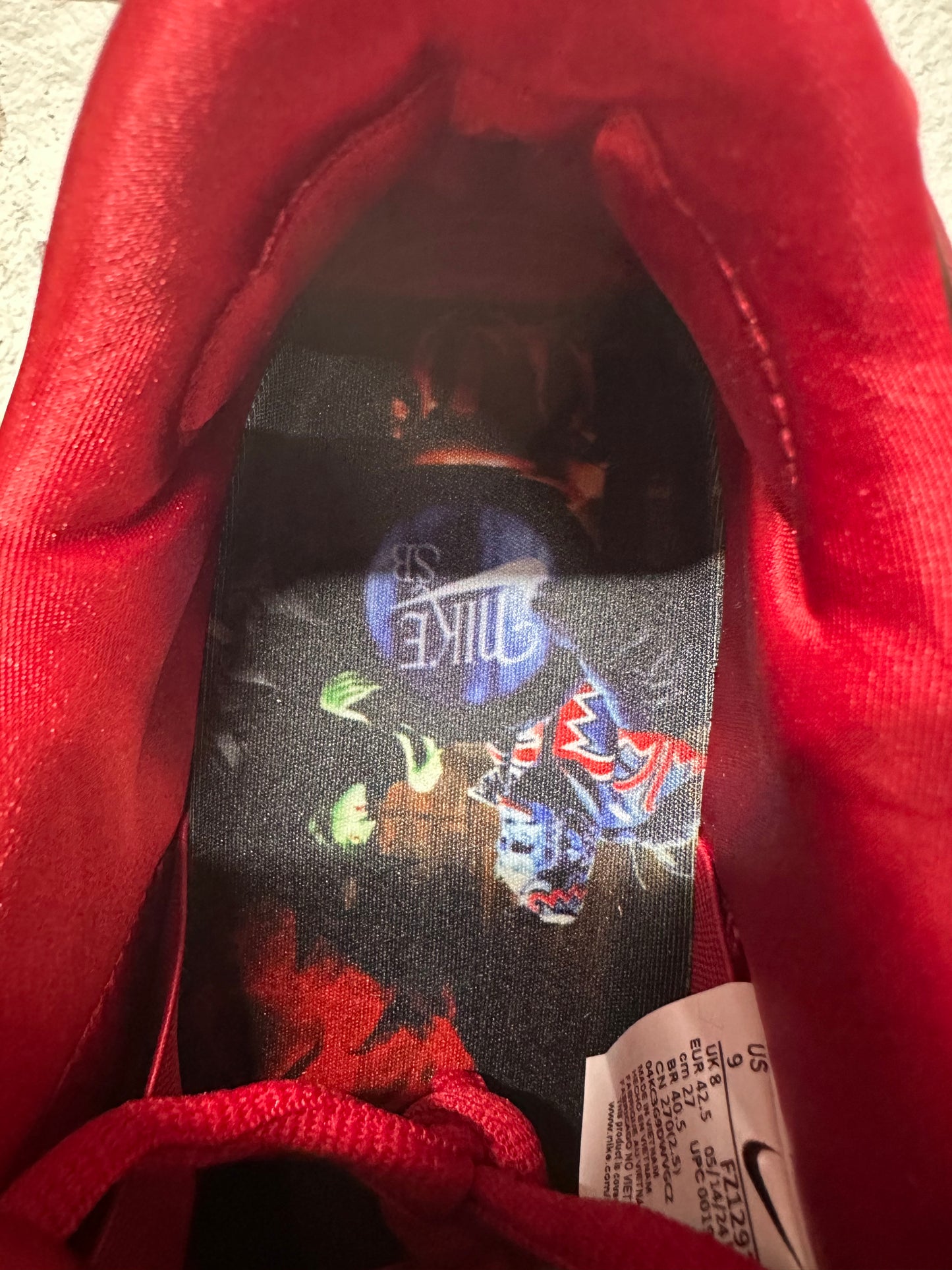 Nike SB Dunk Low Wizard Of Oz Sz 9 DS