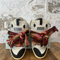 Lanvin Curb Multicolor Lace Grey Sneaker Sz 9 (42)