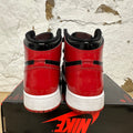 Air Jordan 1 High Patent Bred Sz 5Y