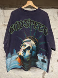 Godspeed Liberty T-shirt Purple Sz XL