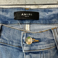 Amiri Plain Light Blue Denim Jeans Sz 31
