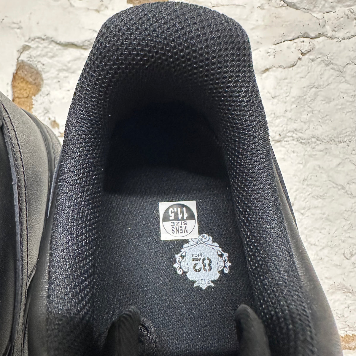 Nike Air Force 1 Low Black 07 Sz 11.5 DS