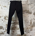 Amiri White Stripe Black Denim Jeans Sz 31