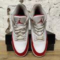 Air Jordan 3 Tinker White University Red Sz 11