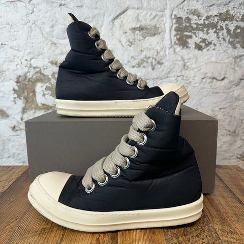 Rick Owens Jumbo Lace Padded High Black Sz 12 (45)