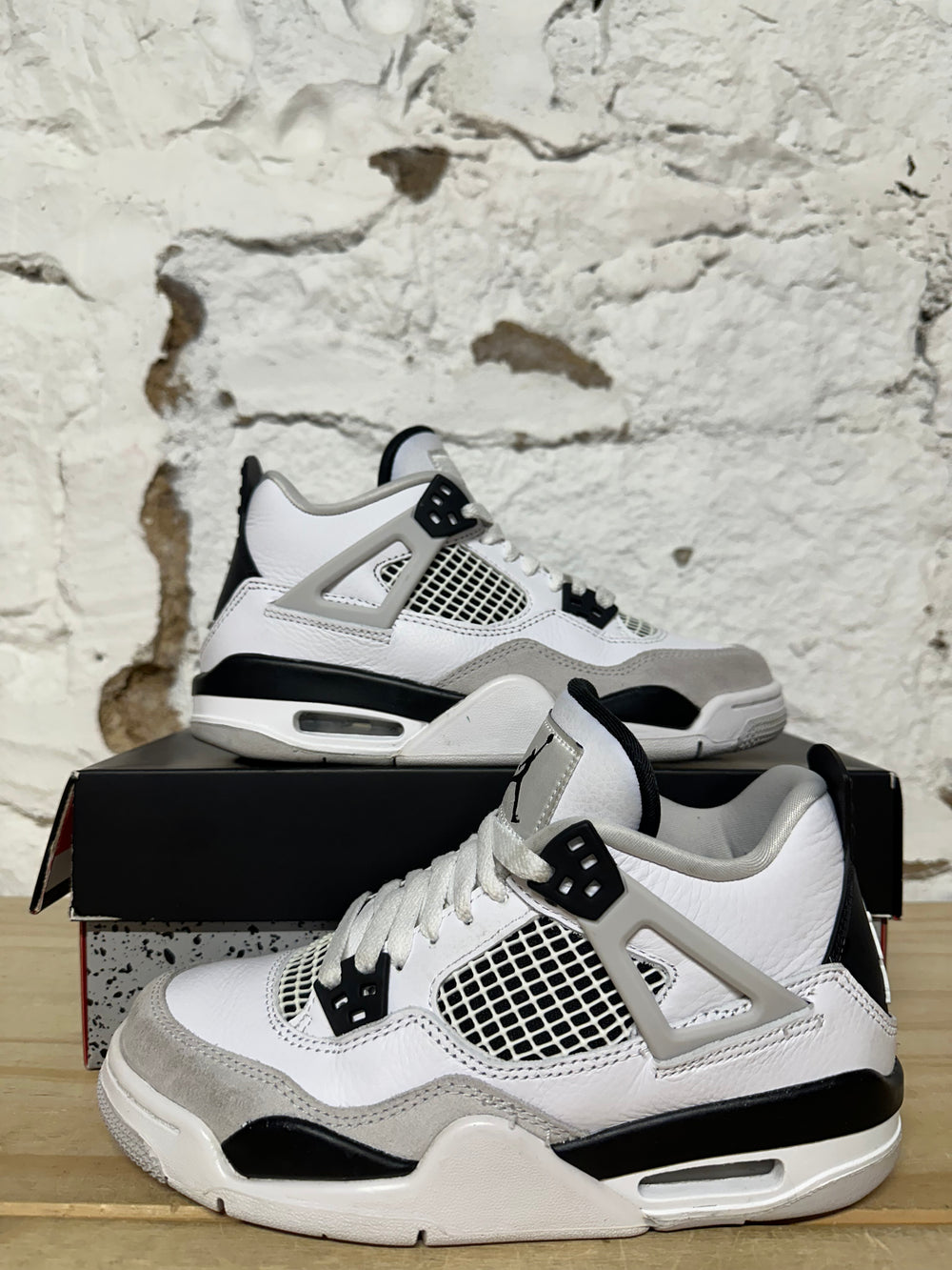 Air Jordan 4 Military Black Sz 4.5Y