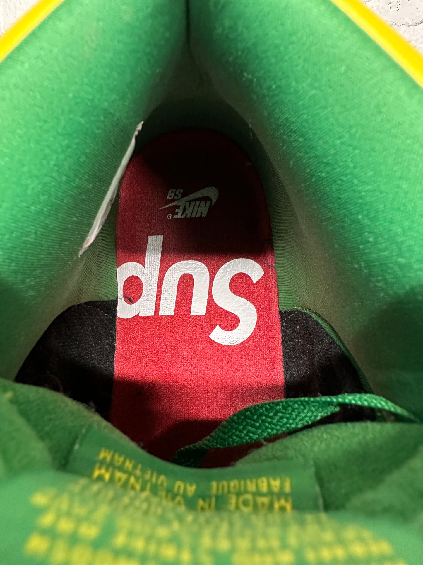 Nike SB Dunk High Supreme By Any Means Brazil Sz 10.5