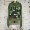 Vale Track Garden Green Hoodie Sz L
