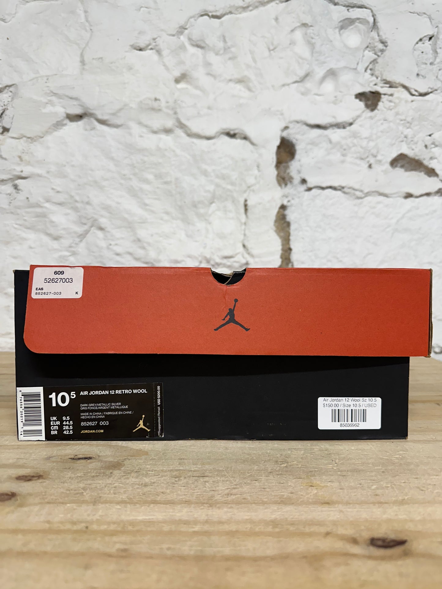 Air Jordan 12 Wool Sz 10.5