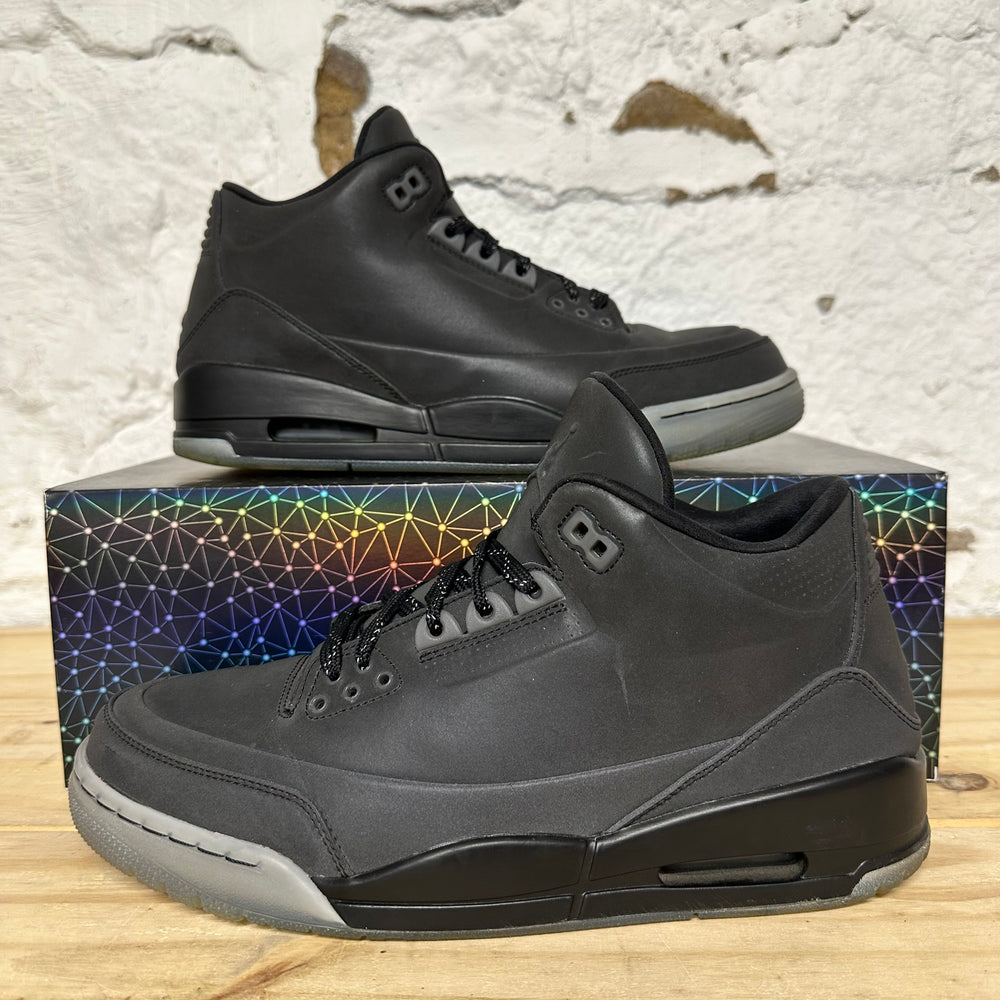 Air Jordan 3 5lab3 Balck Sz 9.5