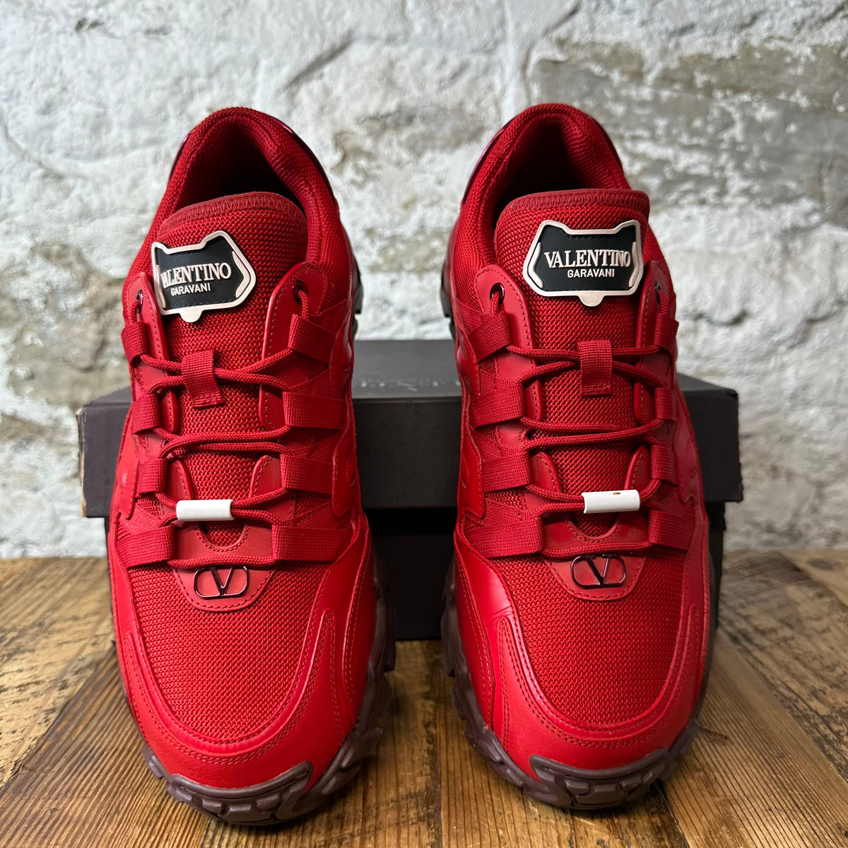 Valentino Undercover Skull Climber Red Sneaker Sz 10 (43)