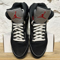 Air Jordan 5 Black Metallic Reimagined Sz 12