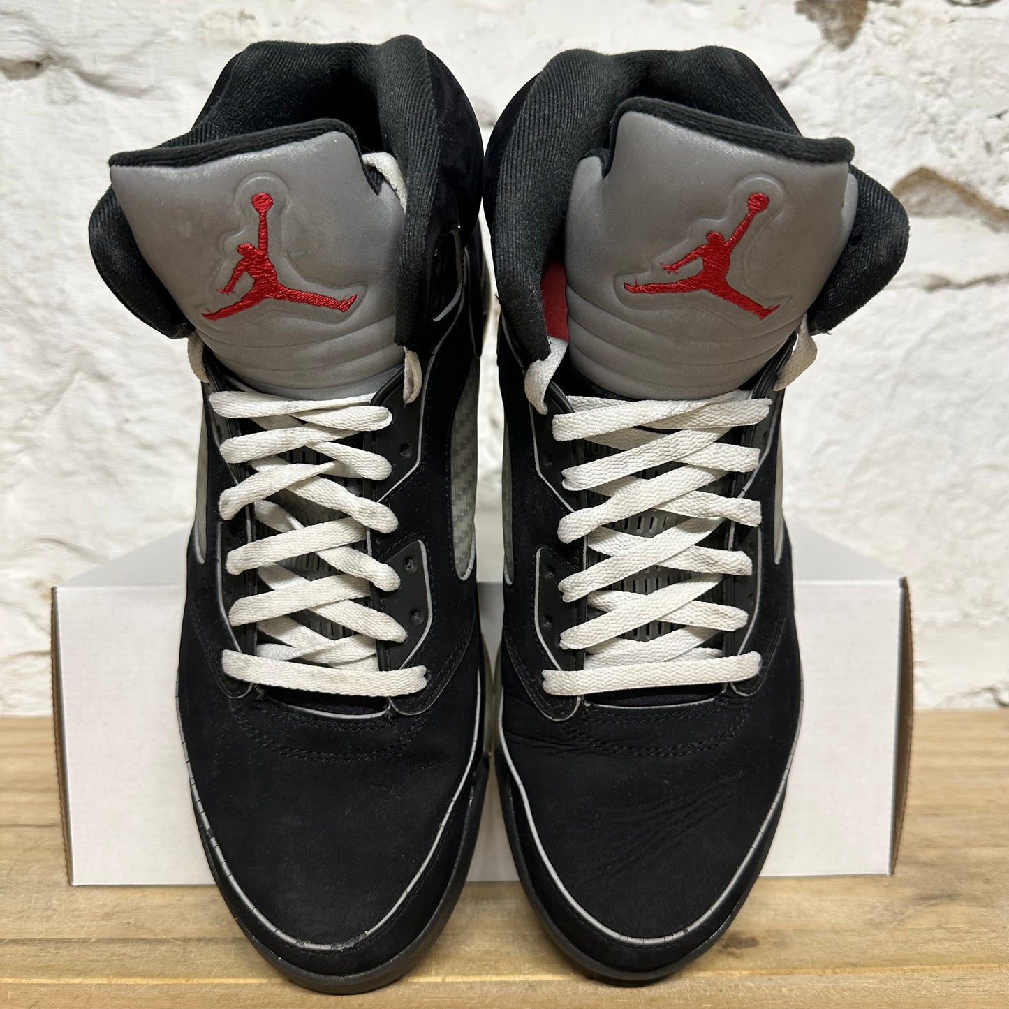 Air Jordan 5 Black Metallic Reimagined Sz 12