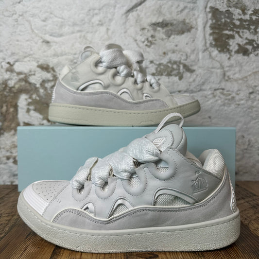 Lanvin Curb White Gray Sneaker