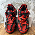 Balenciaga Track Runner Black Red Grey Sneaker Sz 8 (41)