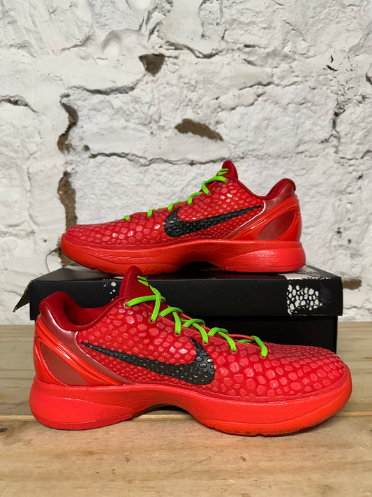 Nike Kobe 6 Reverse Grinch Sz 10