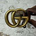 Gucci Tan Monogram Belt Sz (90/36)