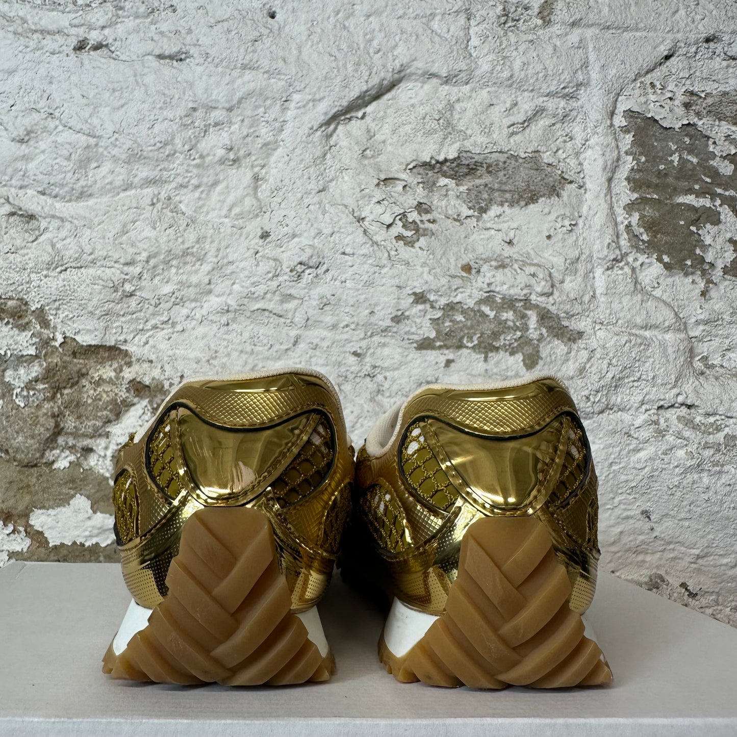 Bottega Veneta Gold Orbit Sneaker Sz 6 (38)